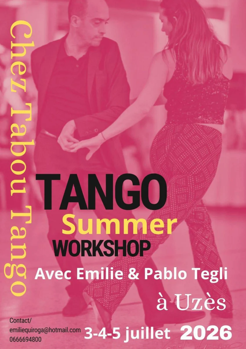 avec le couple TEGLI — tango Uzès