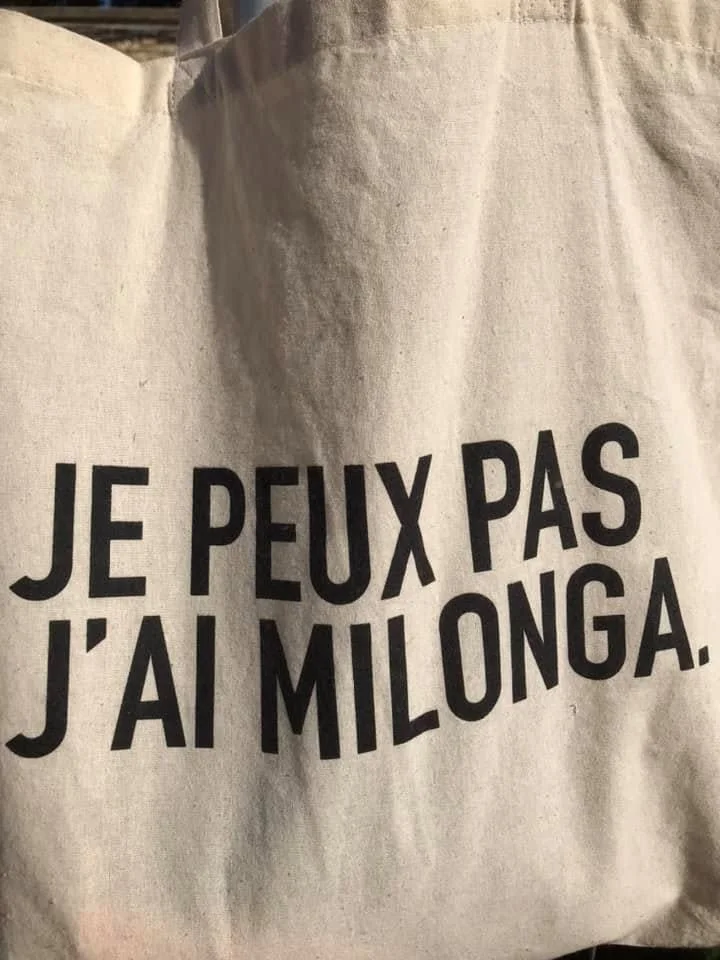 "je peux pas , j'ai Milonga" — tango Uzès