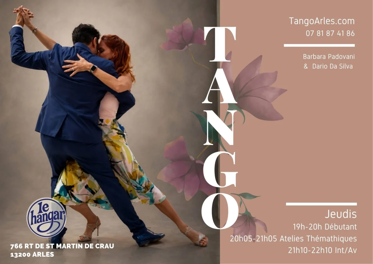 Cours hebdomadaires à Arles — tango Arles