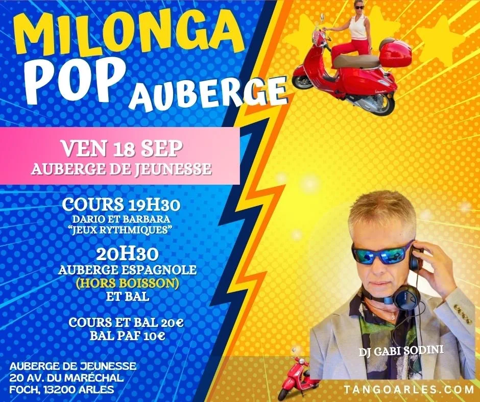 👩🏫 POP de rentée 💼 — tango Arles