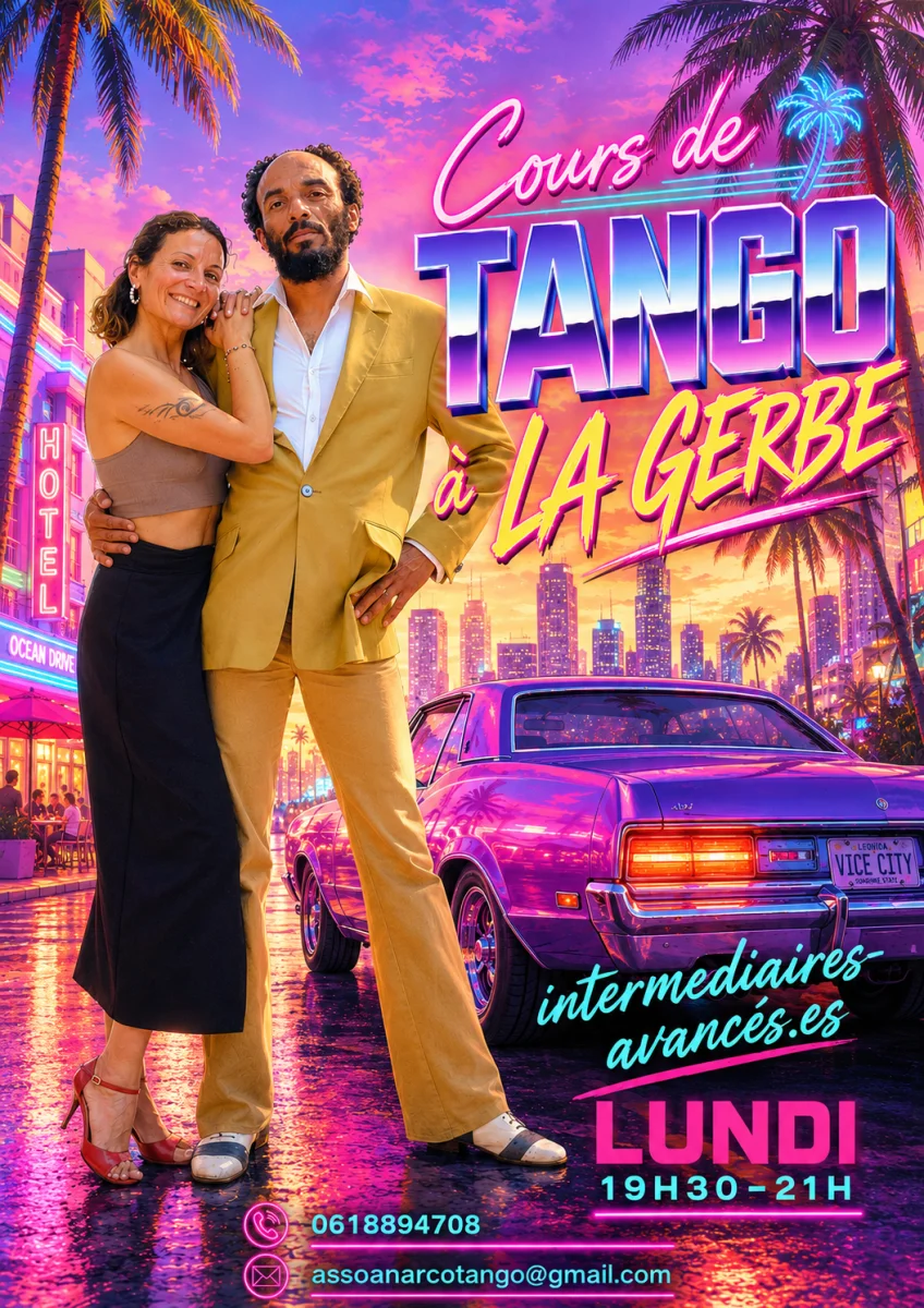 Cours avancés a Montpellier — tango