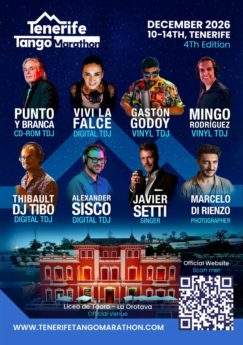 IV Tenerife Tango Marathon — tango La Orotava