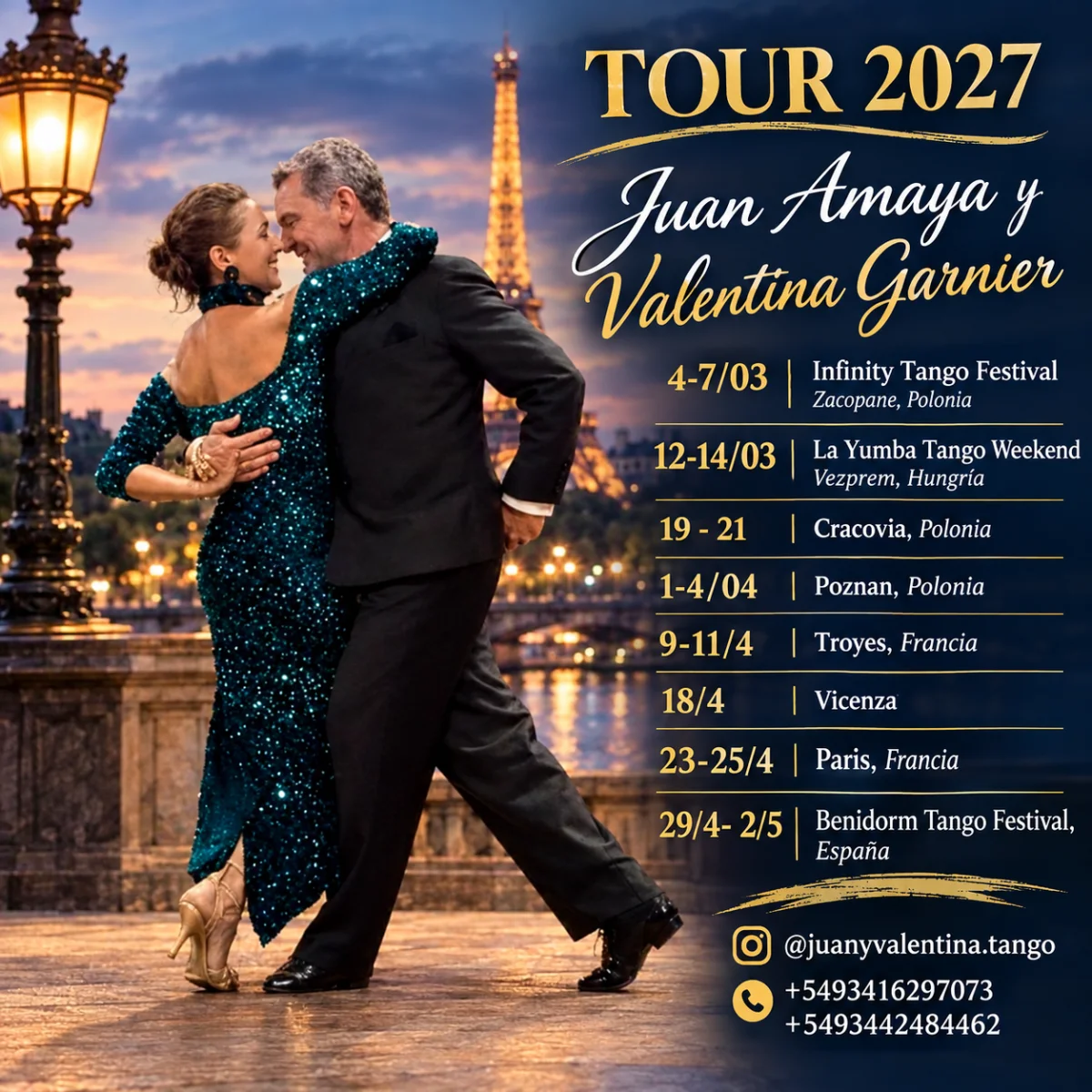 Gira Europea 2027