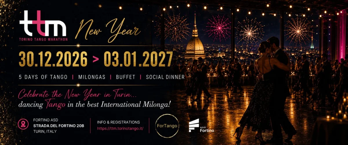 Torino Tango Marathon 6 ed. New Year's Eve — tango Turin
